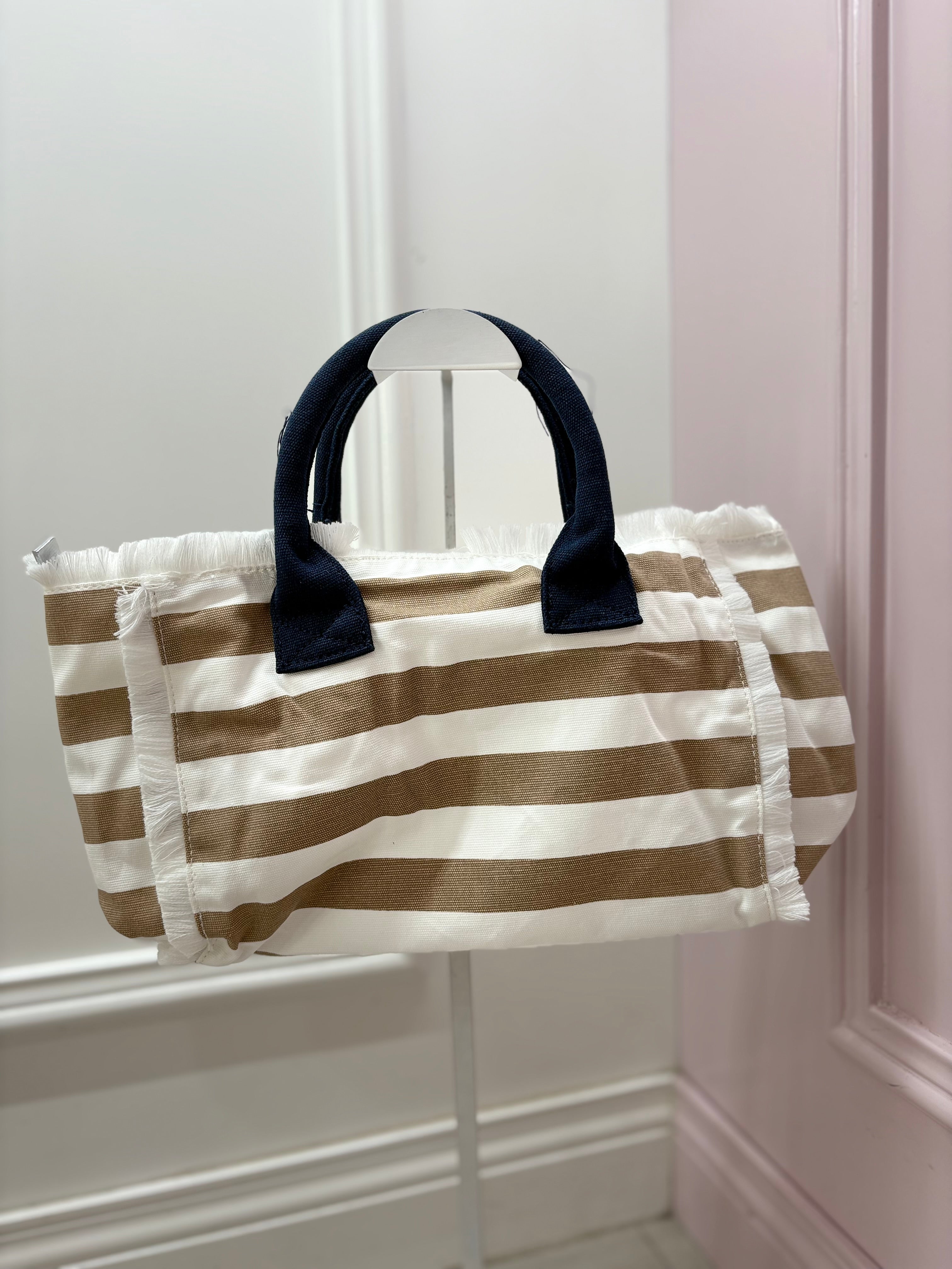 Borsa a righe