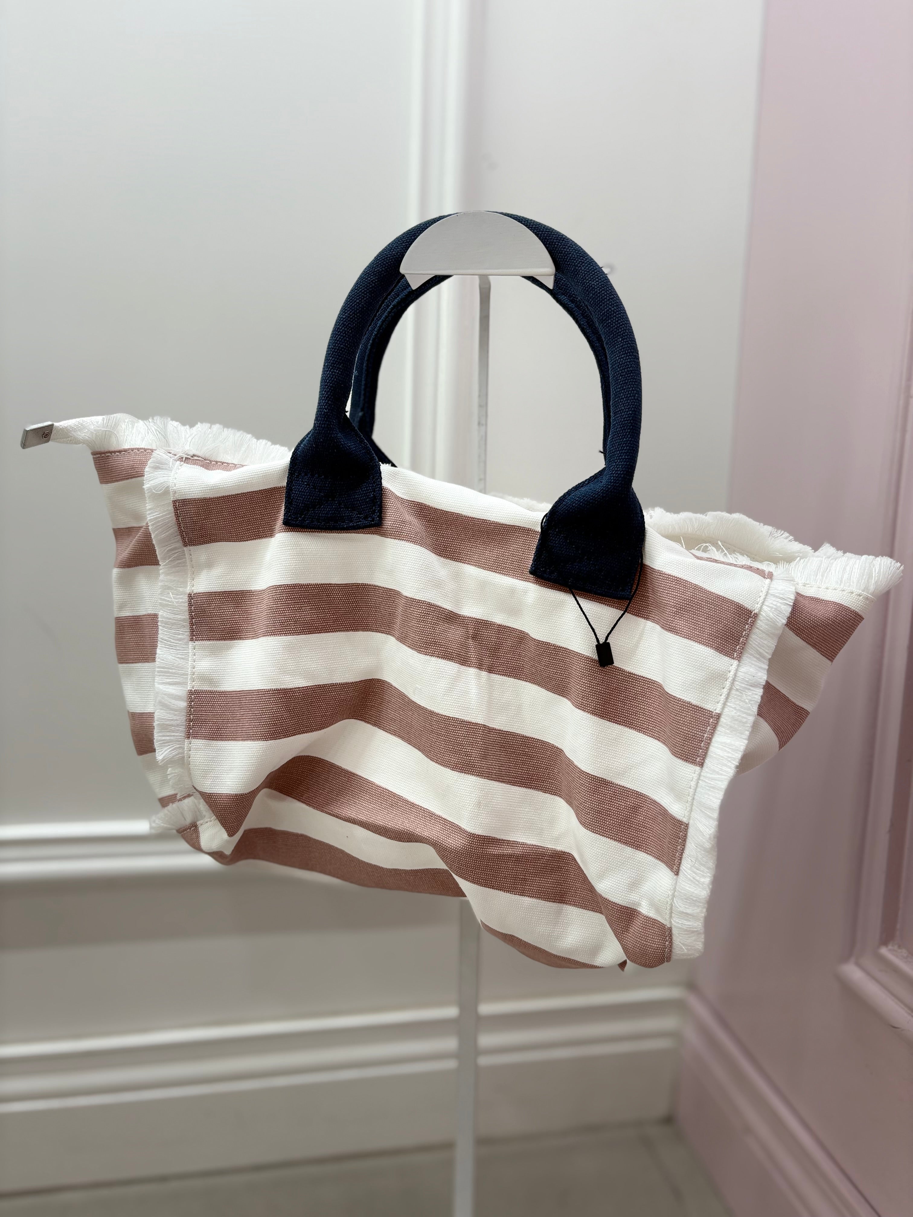Borsa a righe