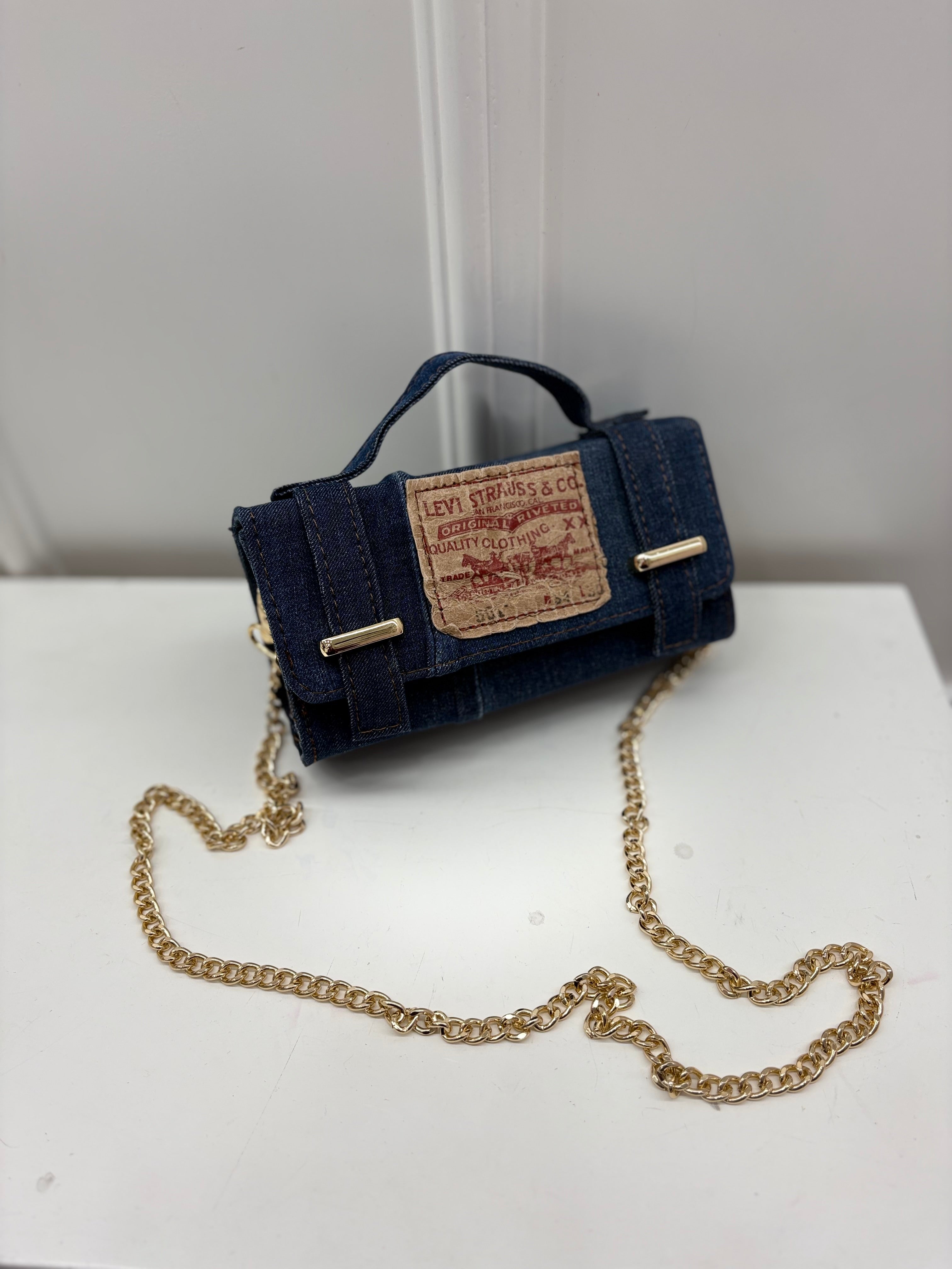 Mini jeans bag