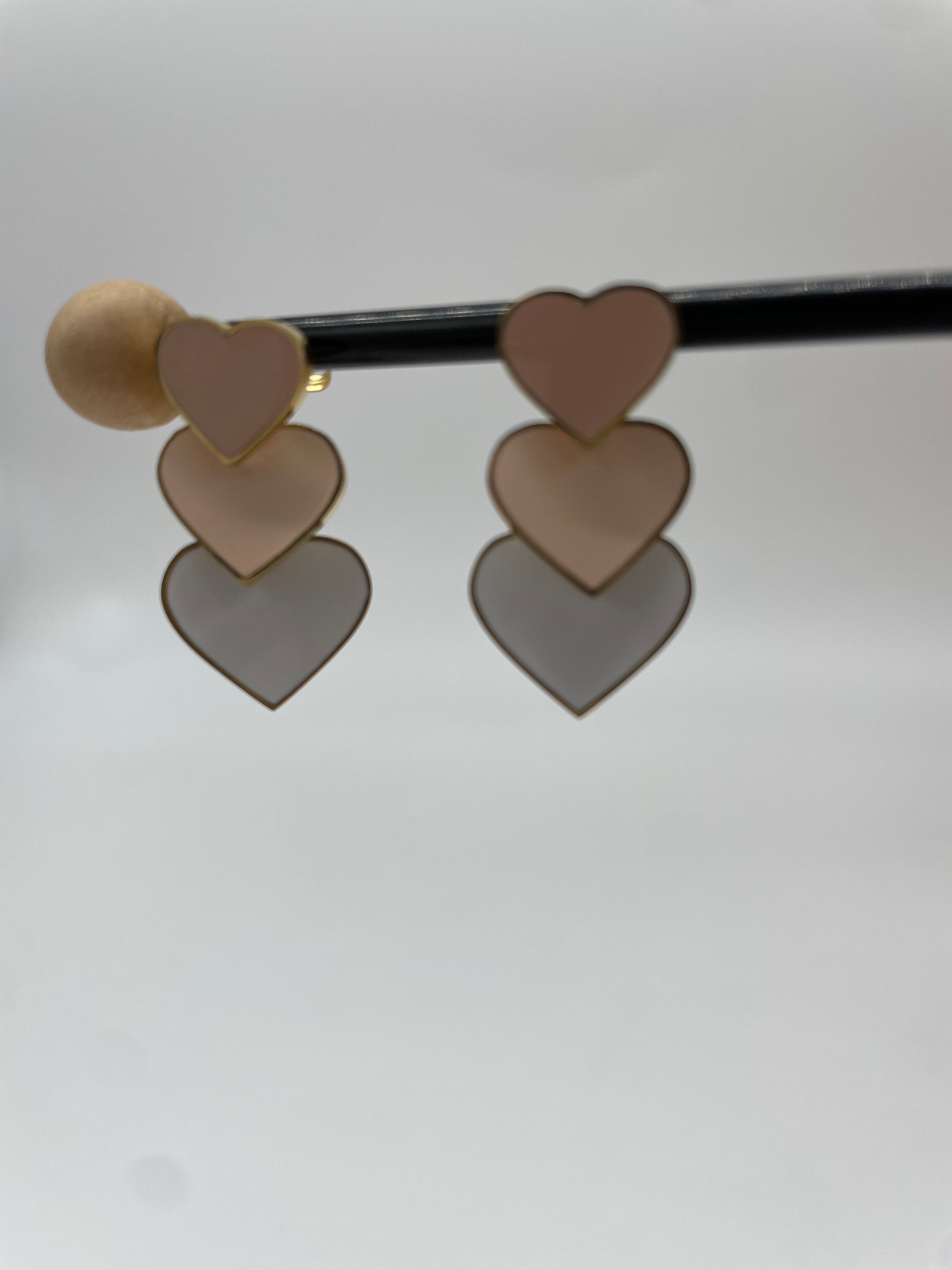 Orecchini cuore pendente