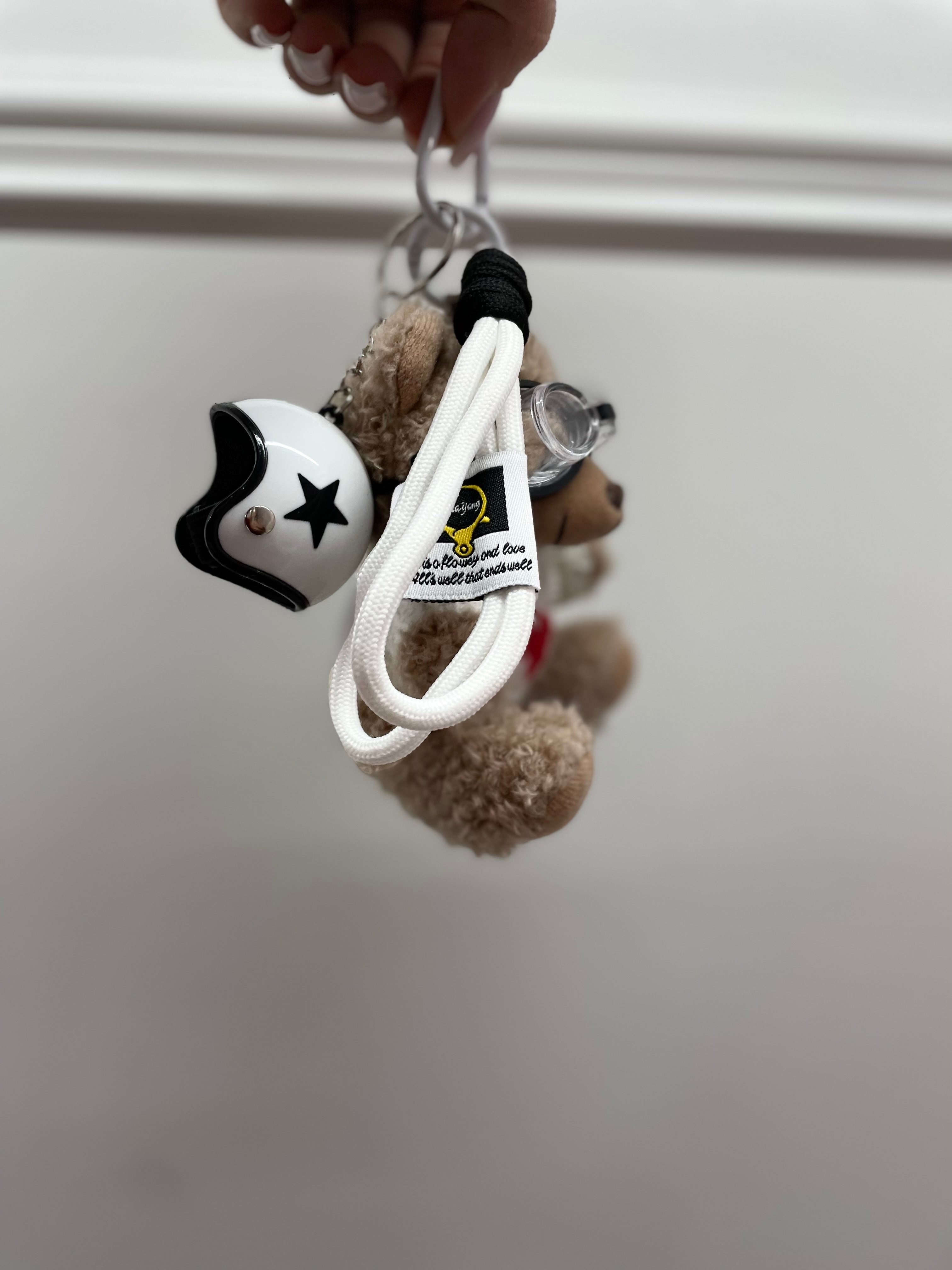 Charms teddy white