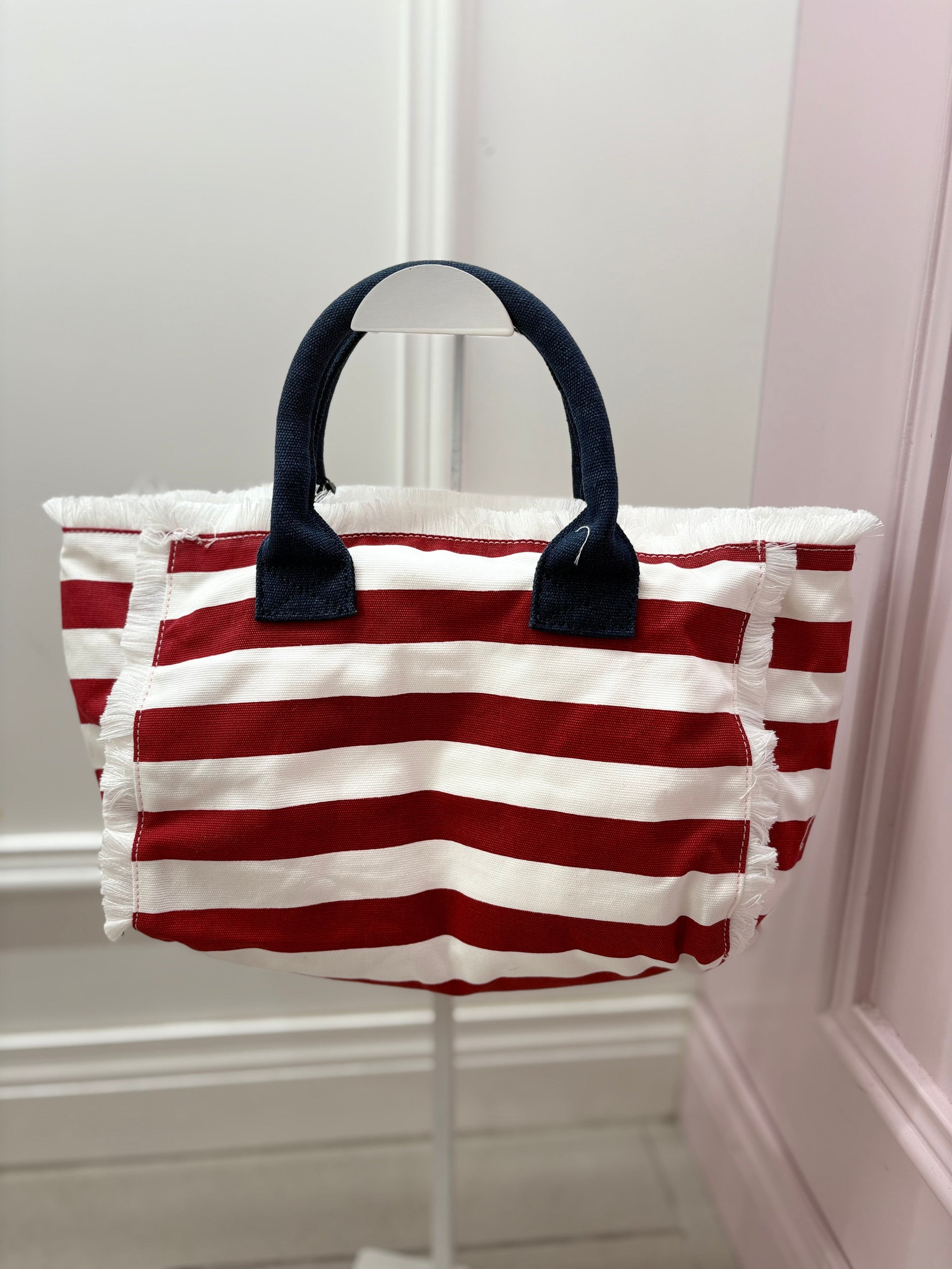 Borsa a righe