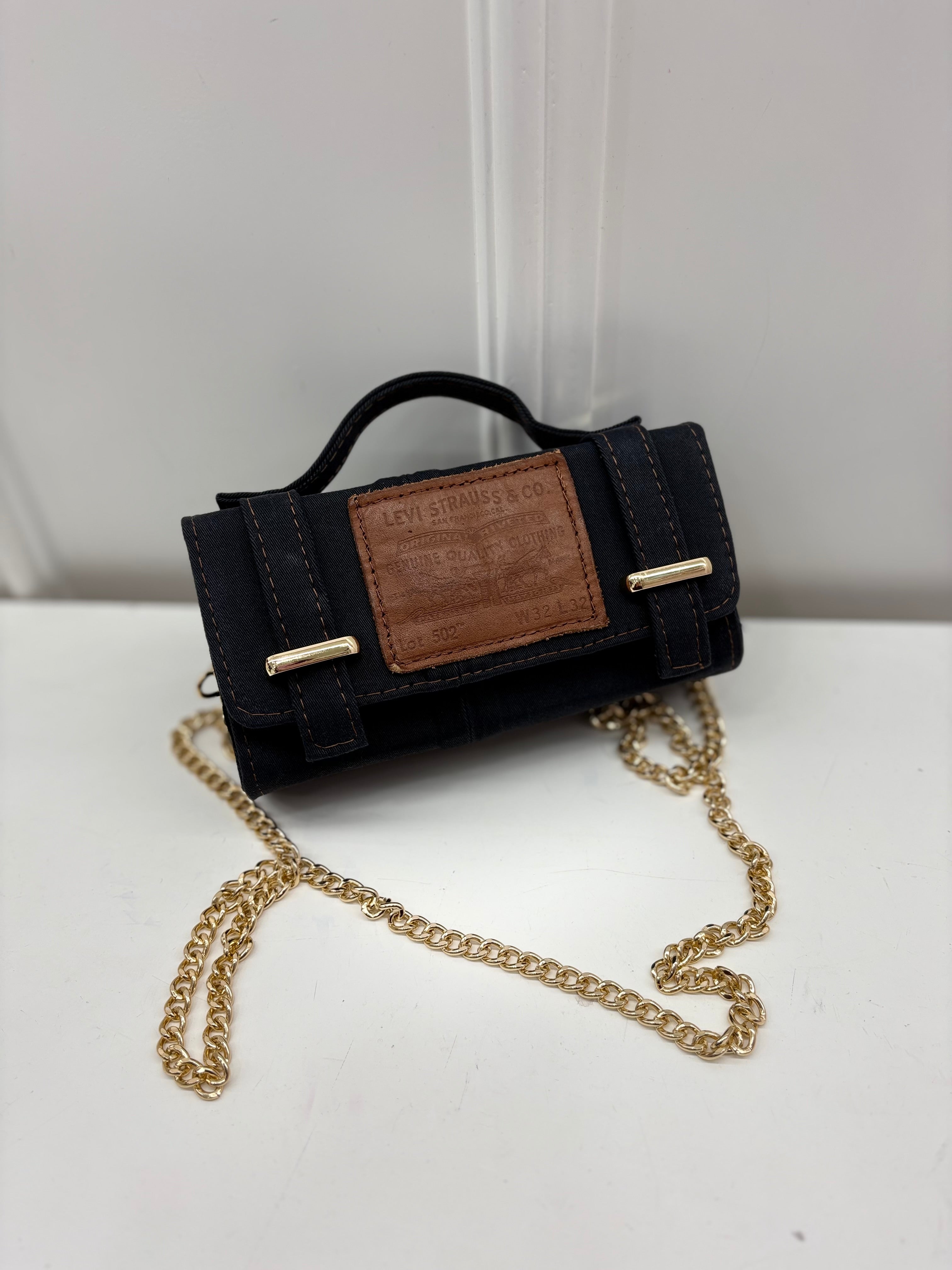 Mini jeans bag