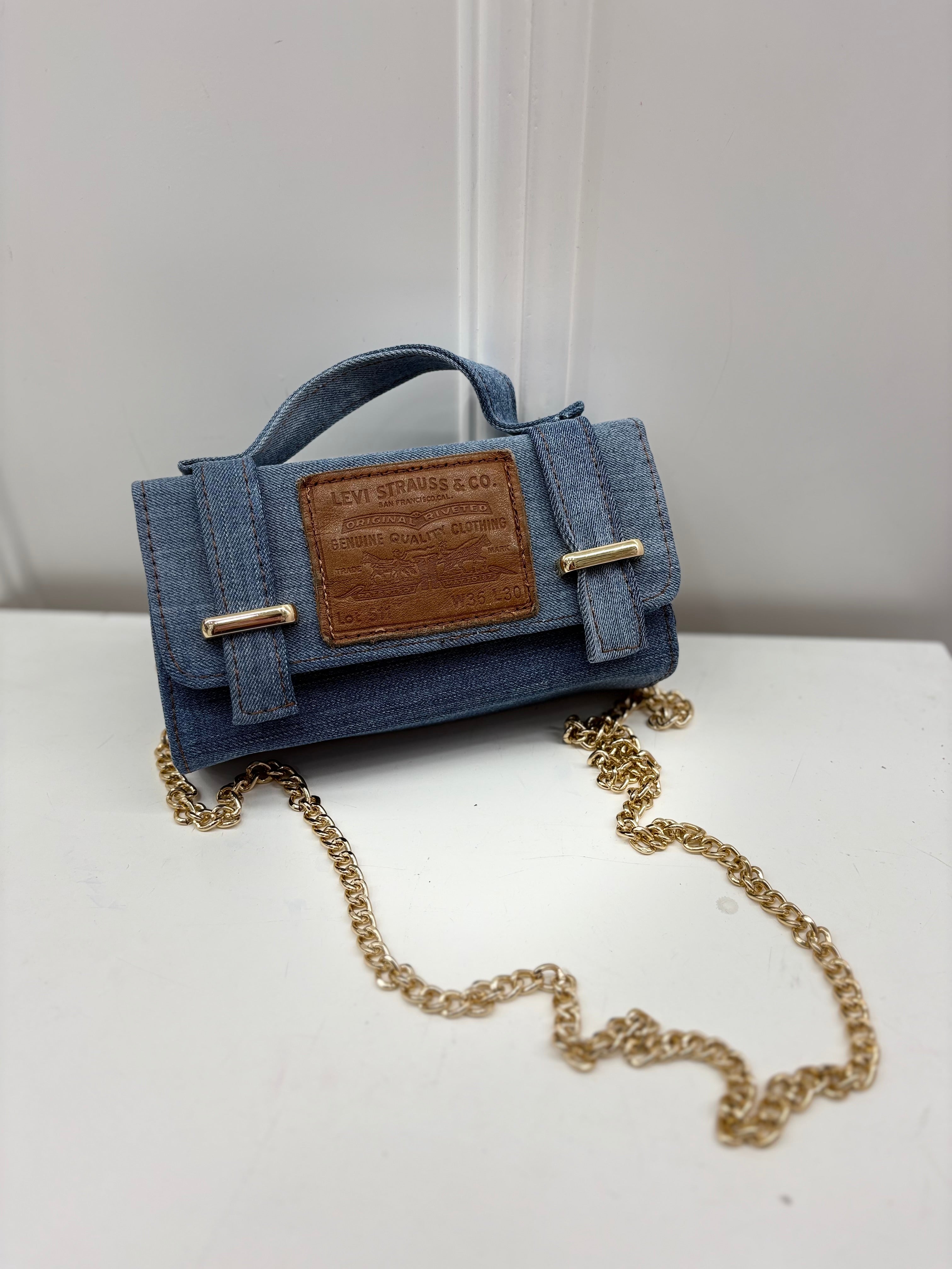 Mini jeans bag