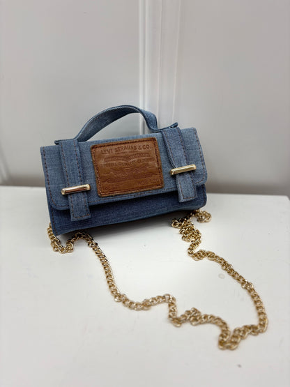 Mini jeans bag