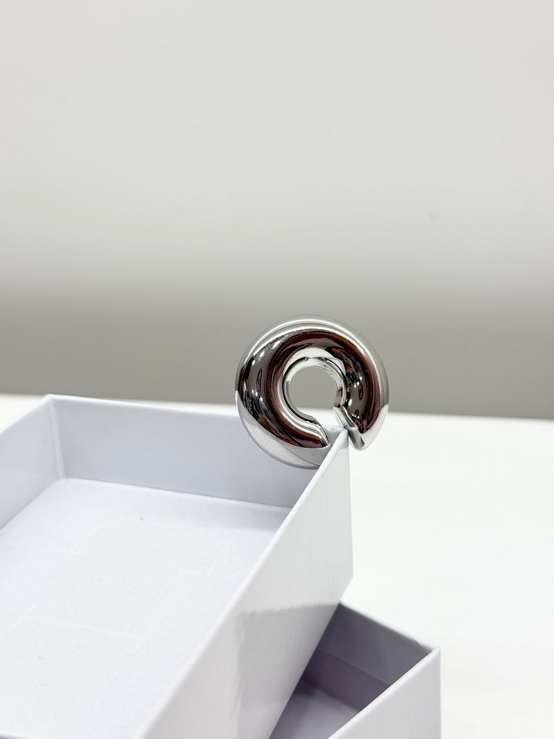 Earcuff doppio oro e argento