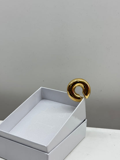 Earcuff doppio oro e argento