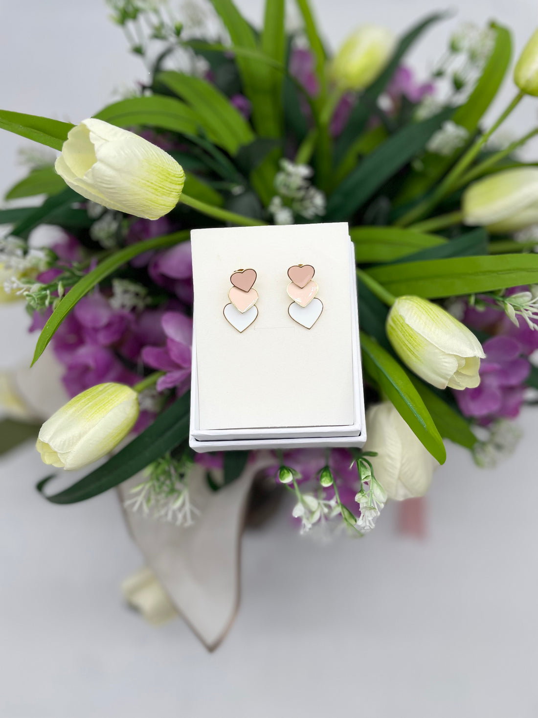Orecchini cuore pendente