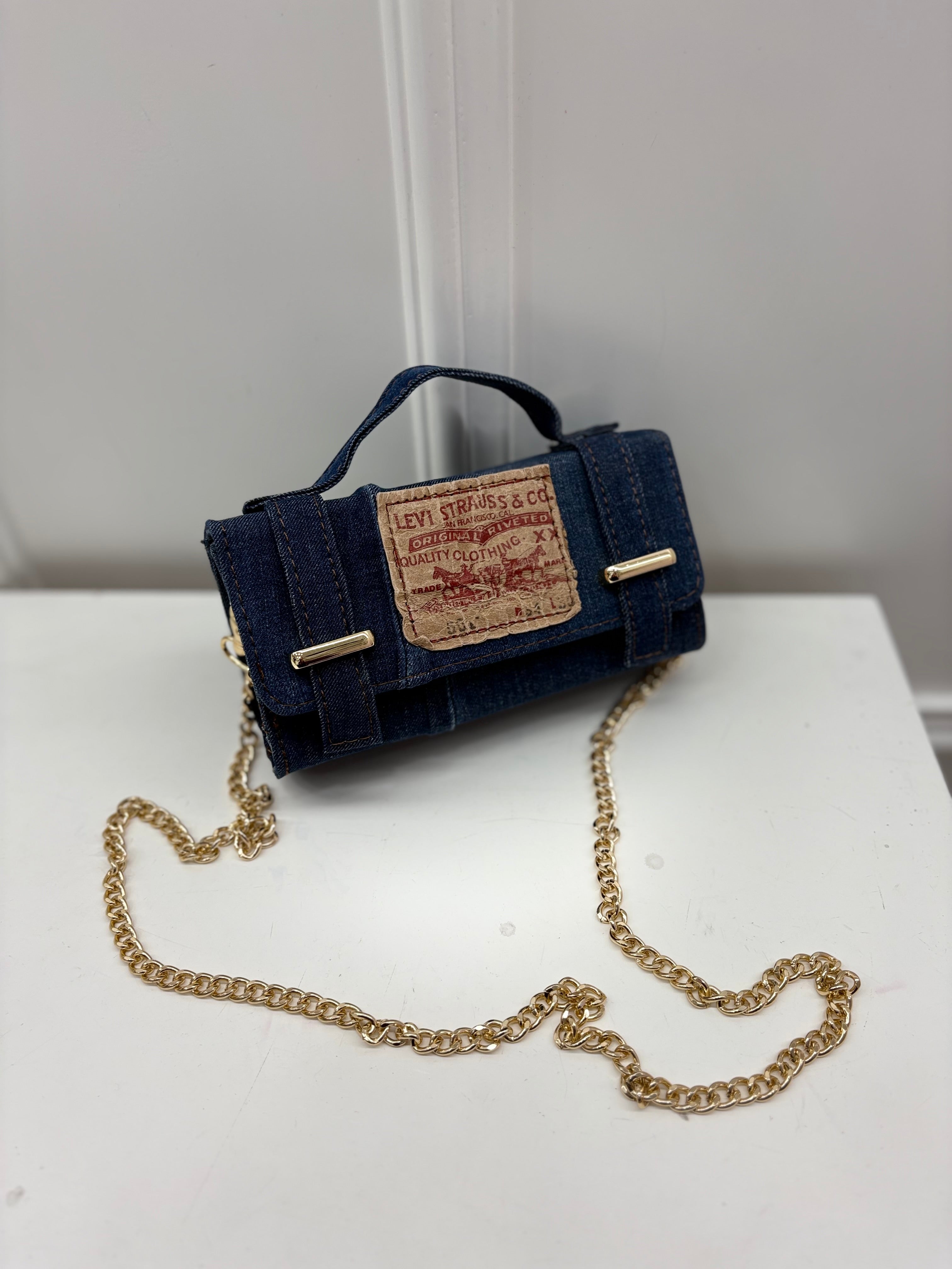Mini jeans bag
