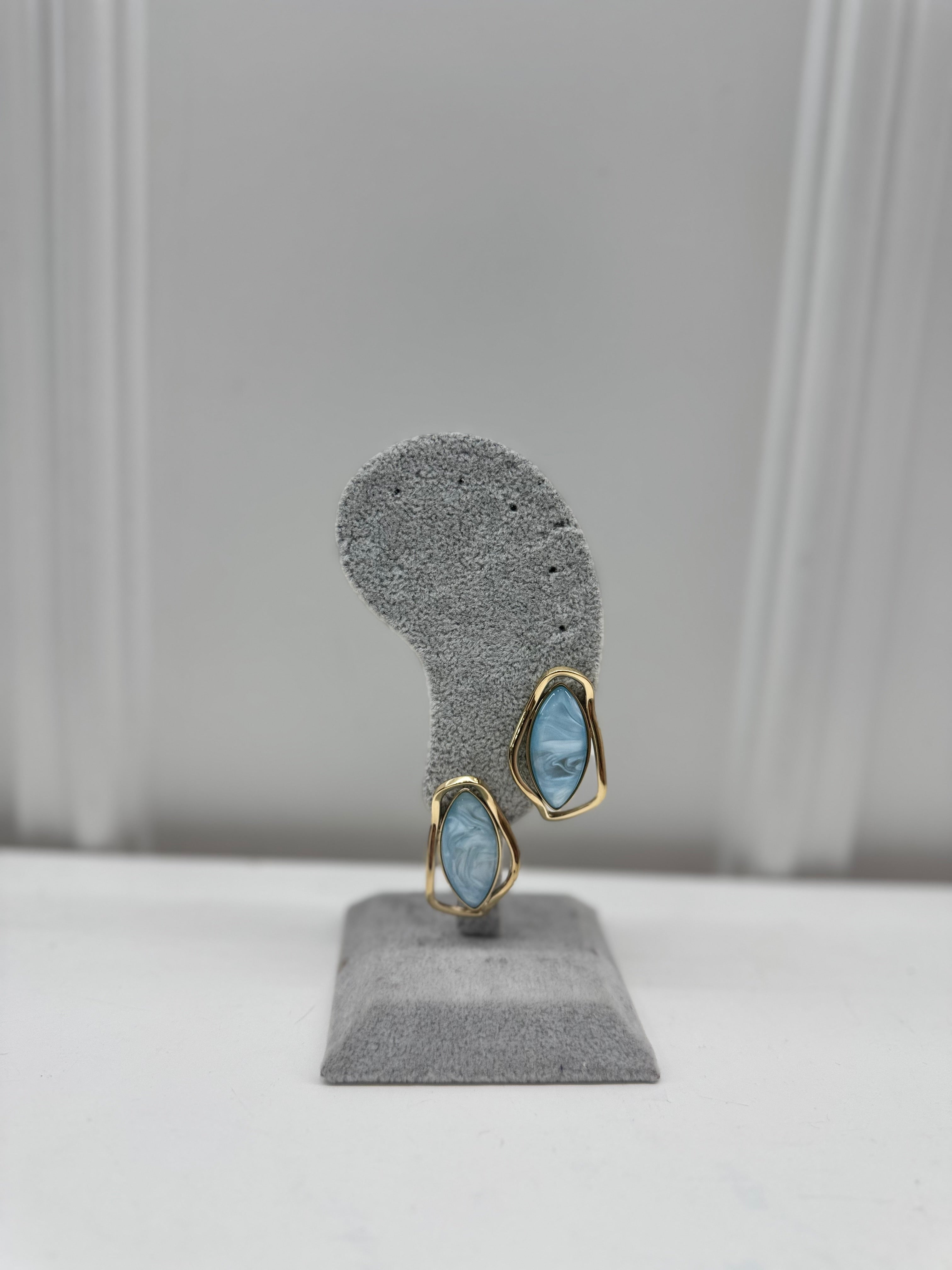 Orecchini azzurro