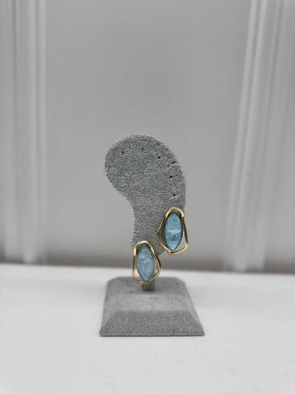 Orecchini azzurro
