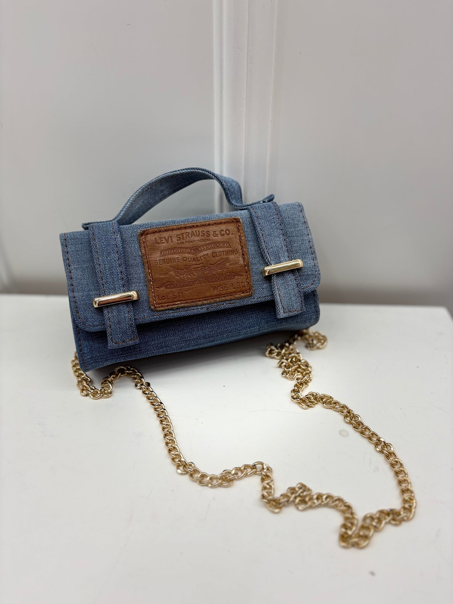 Mini jeans bag