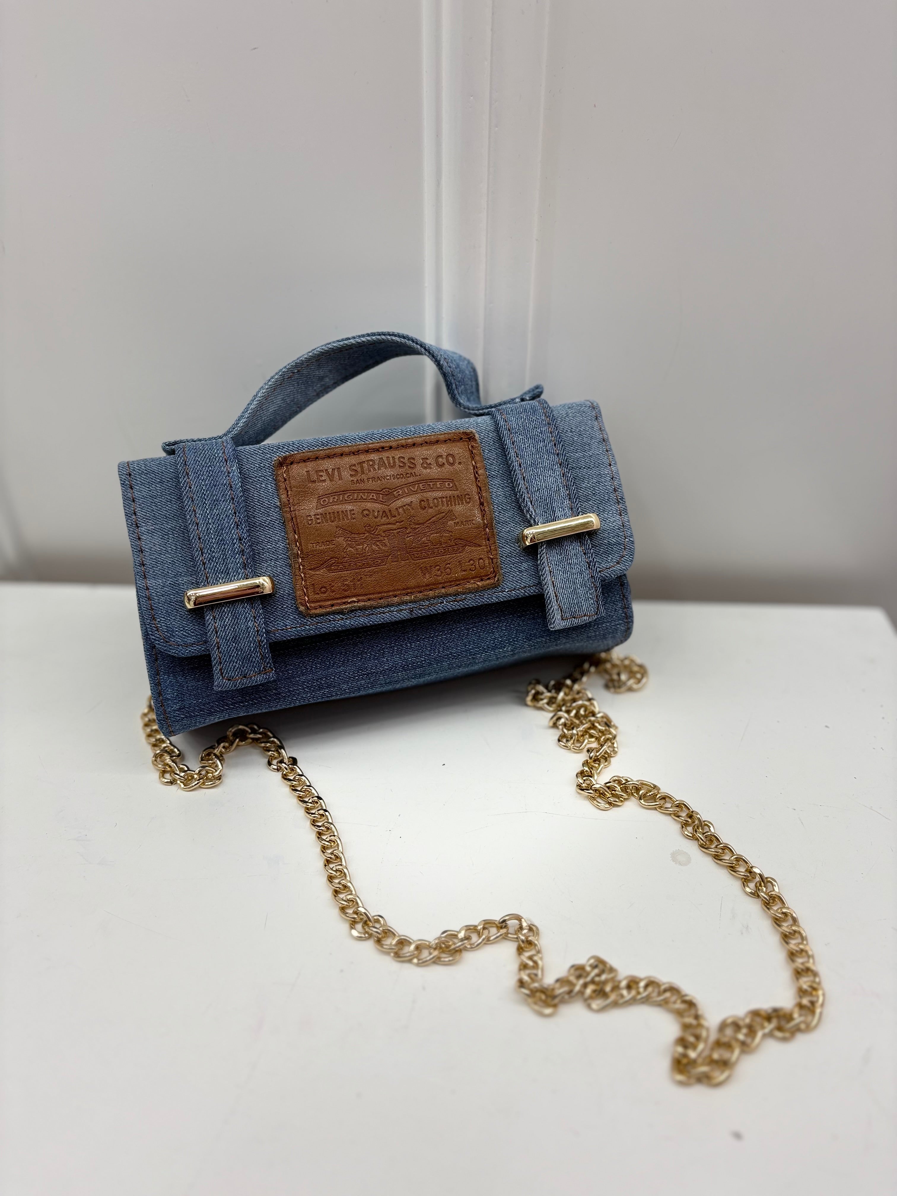 Mini jeans bag