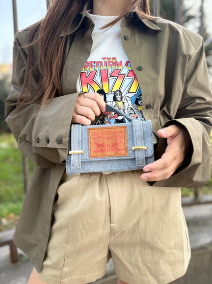 Mini jeans bag