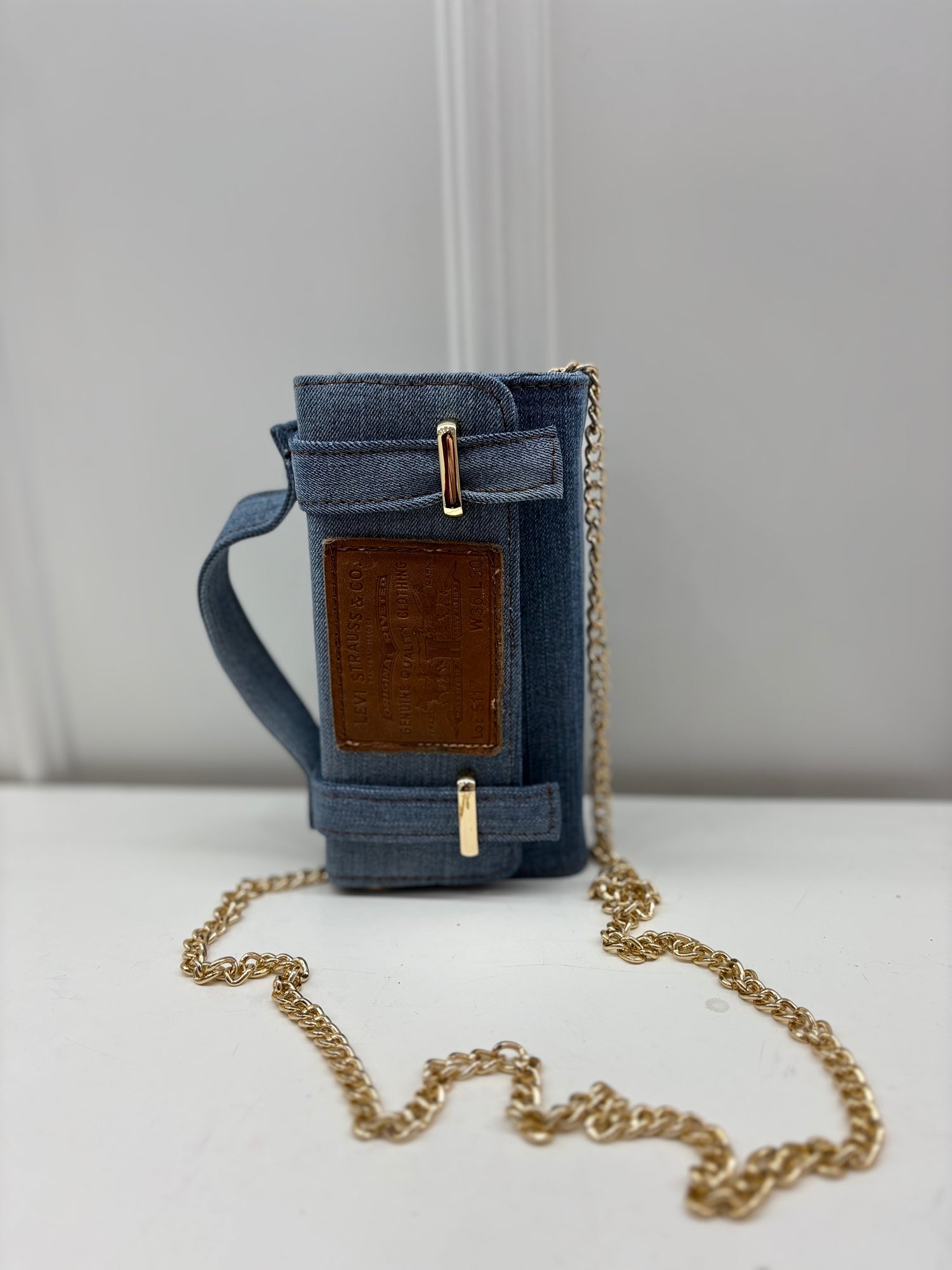 Mini jeans bag