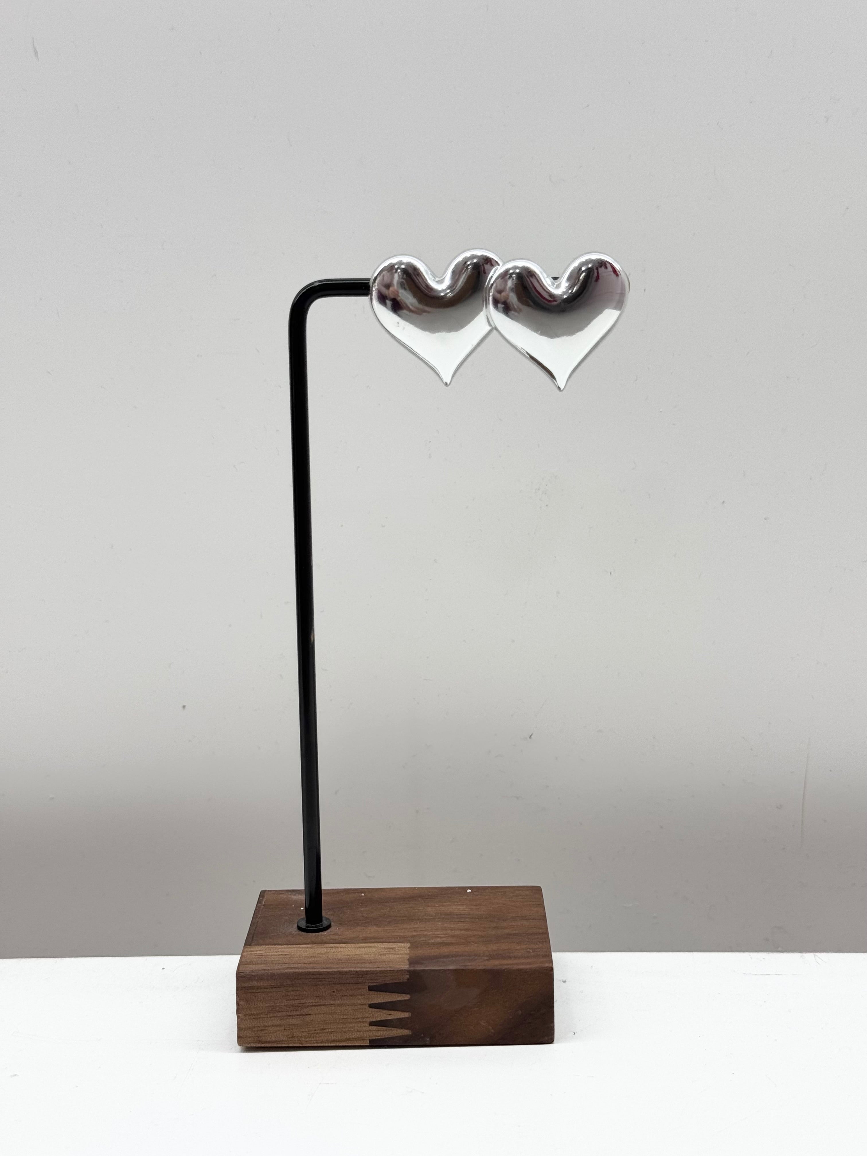 Orecchino cuore gigante