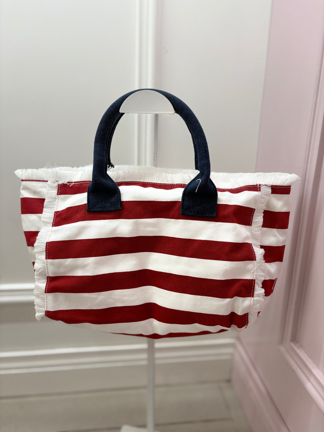 Borsa a righe