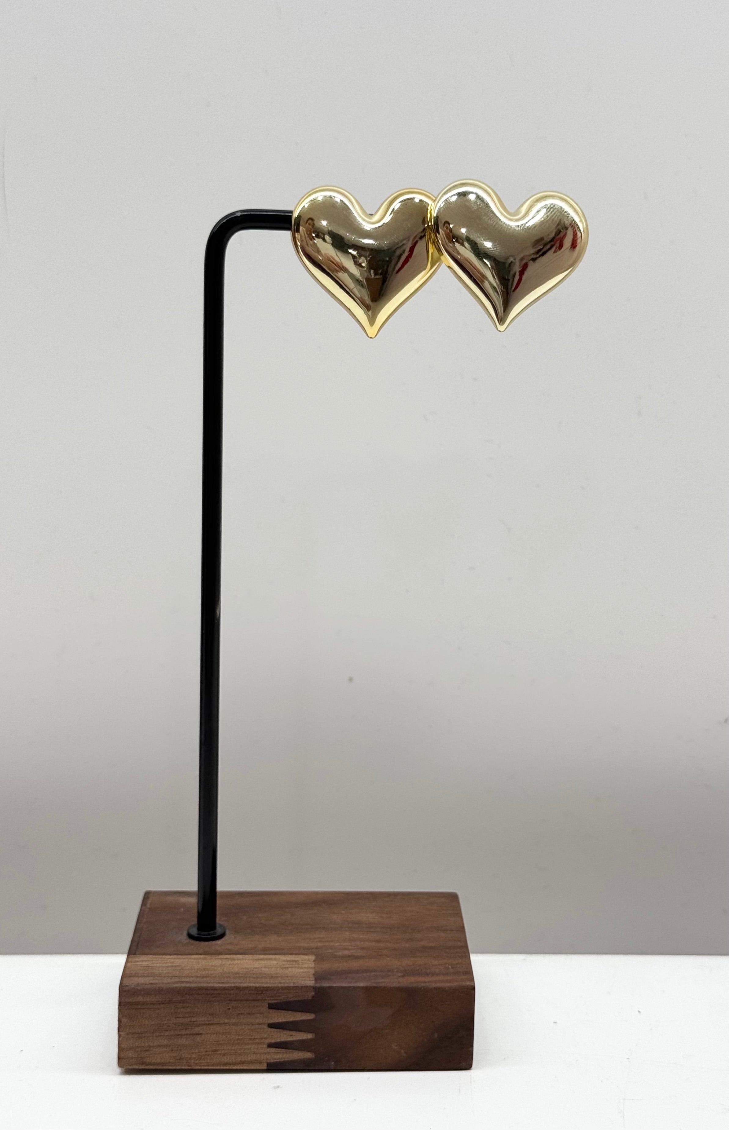 Orecchino cuore gigante
