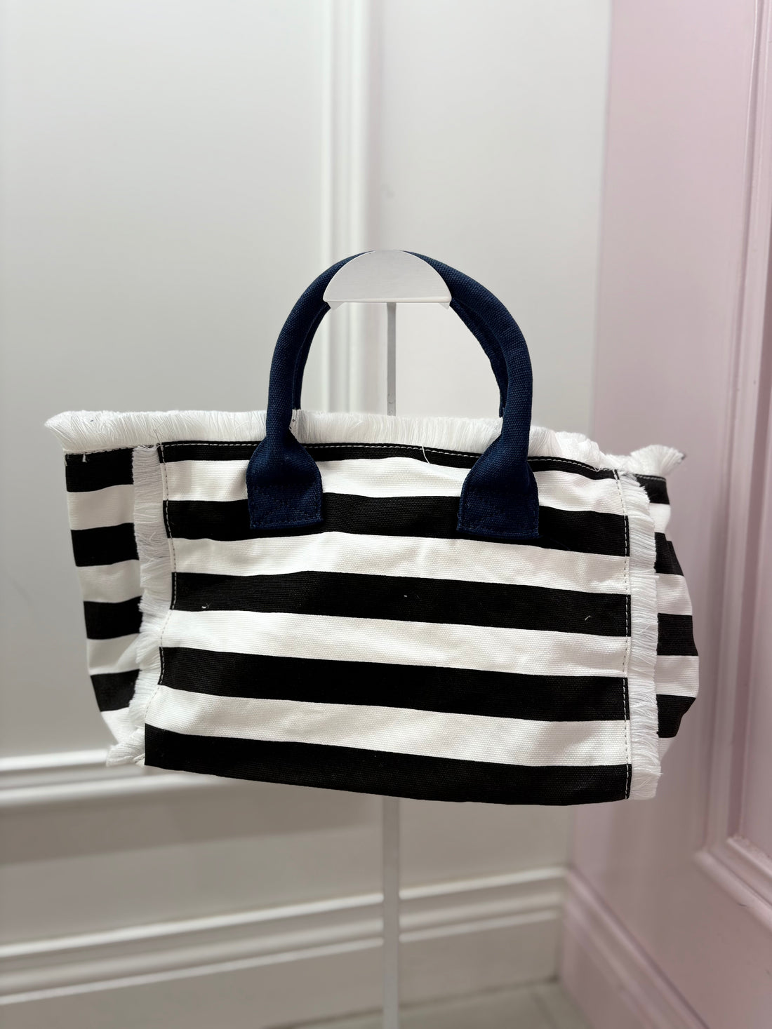Borsa a righe